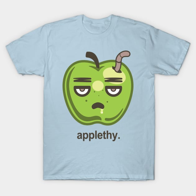 Granny Smith Applethy T-Shirt by JollyHedgehog